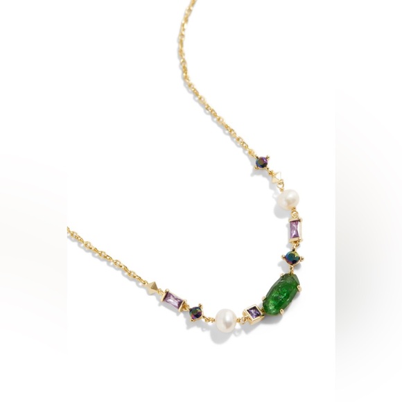 KENDRA SCOTT *NWT* Madelyn Strand Necklace in Gold/Multi Mix - Picture 2 of 9